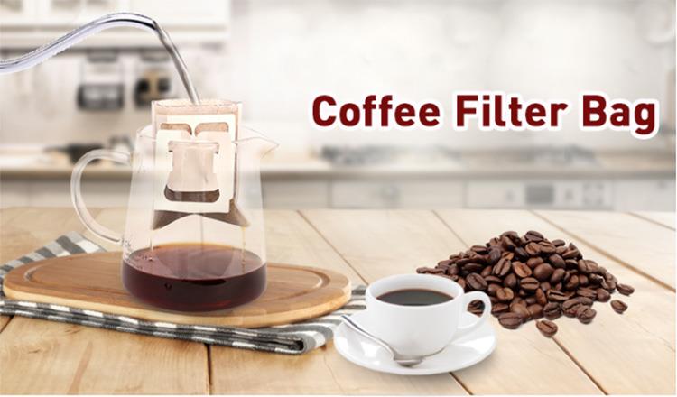 cone shape coffee filter bag with ear 11