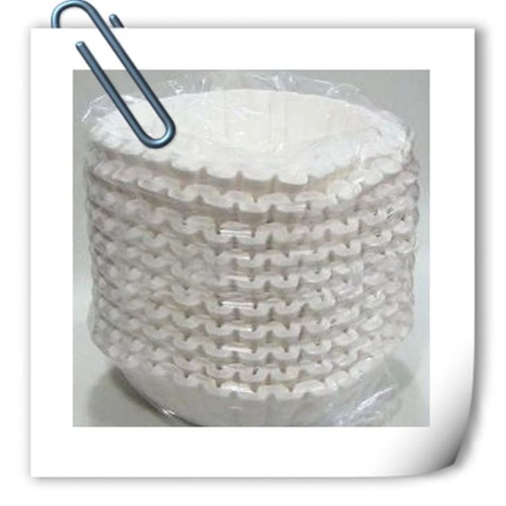 coffee pot hand washed paper cake - shaped drip bowl - type filter paper flower shape